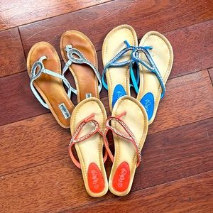 Sandals, flip-flops